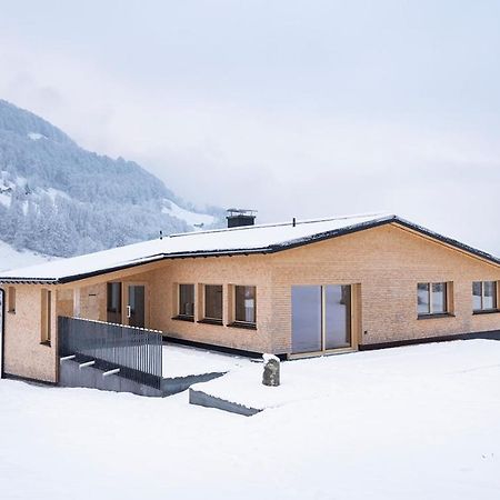 Ferienhaus Schihuette Mellau Villa Exterior foto